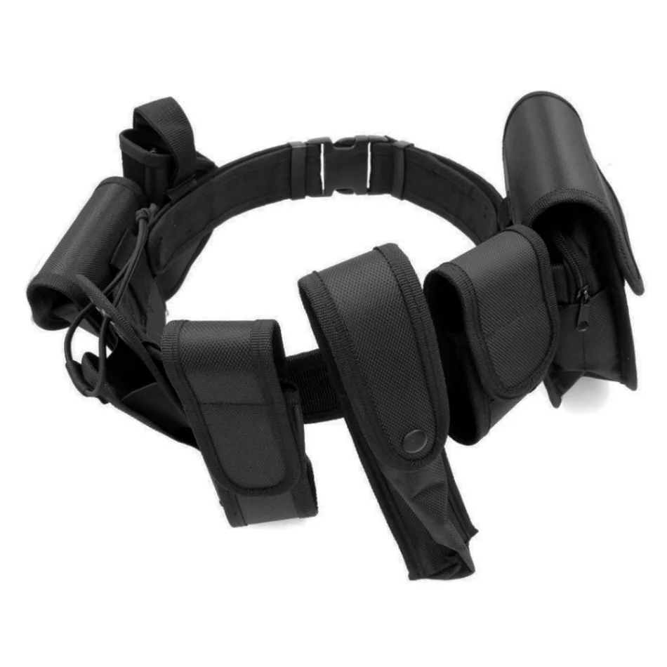 as picture 8pcs kit Lixada Открытый тактический пояс для поддержки талии, пояс для безопасности в Военном Стиле, пояс для выживания, ремни на талию, сверхмощный ремень - Цвет: as picture 8pcs kit