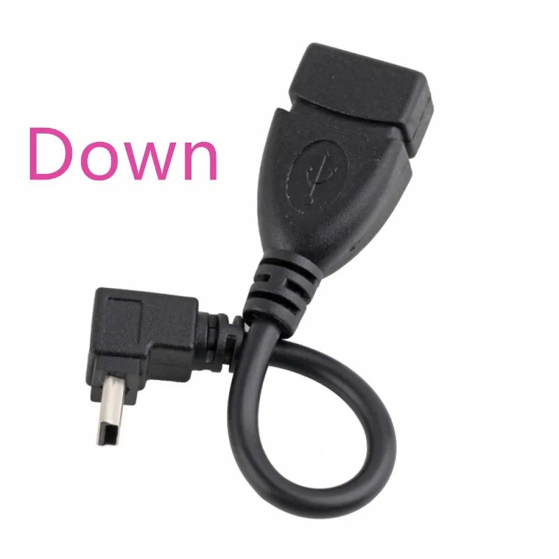 Лидер продаж 2016 1 шт. USB A Female to Mini 5 P B Мужской кабель OTG для преобразования вниз