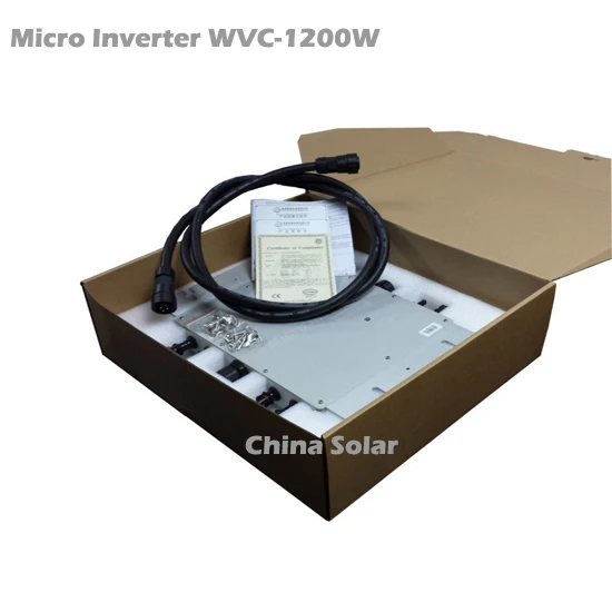 Инвертор IP65 1200 Вт солнечный микро сетевой инвертор микроинвертор Inversor WVC1200 с