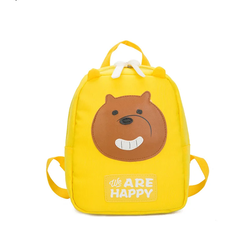 Новинка Детская сумка для детского сада Детские Мультяшные коричневые школьные сумки с медвежонком рюкзак