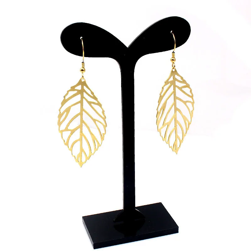Серьги с растительным узором для женщин аксессуары серьги модные ювелирные