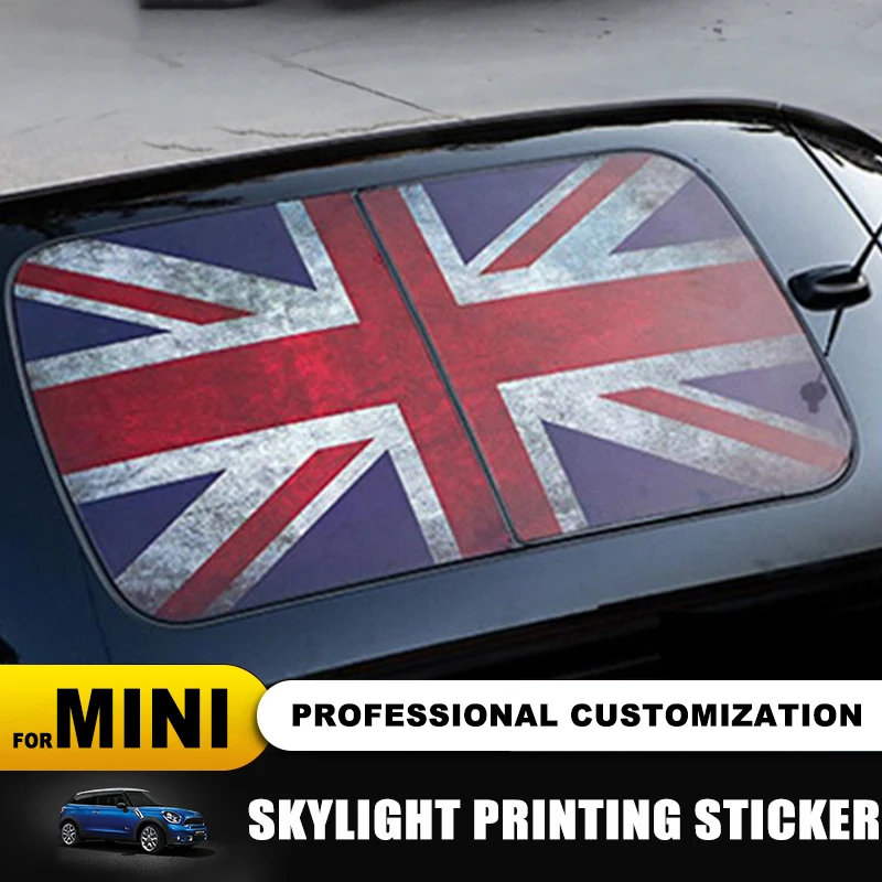 23 наклейки с рисунком Юнион Джек/Медведь SunRoof Skylight наклейка для MINI COOPER F55 F56 F57 F60 R55