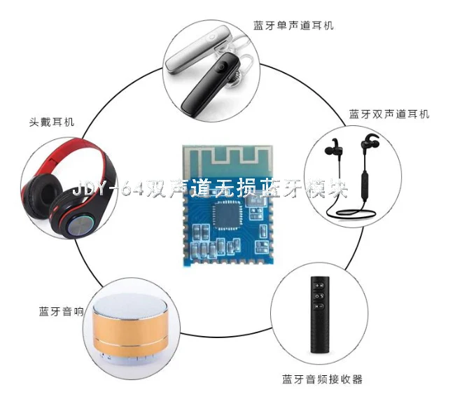JDY 64 high end аудио Bluetooth совместимым модуль нетронутыми автомобиля