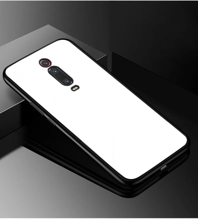 16 Для Xiaomi mi 9 T чехол mi 9 T Pro PC Пластиковый стеклянный чехол для телефона черный ТПУ бампер чехол для Xiaomi mi 9 T Pro mi 9 T mi 9 T Pro 6,39 чехол - Цвет: 16