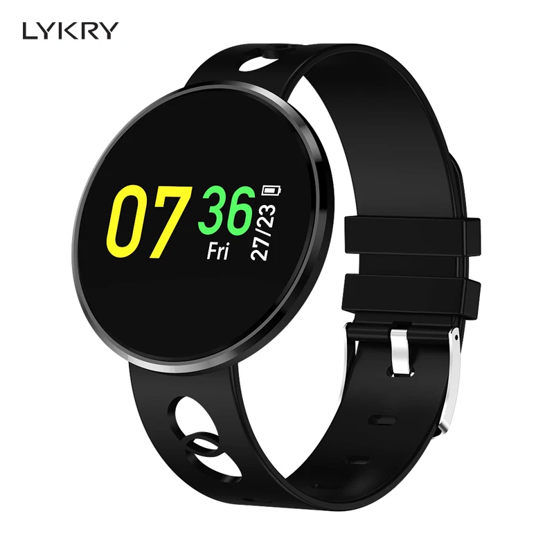 LYKRY Bluetooth Touch Smart Wrist Band Watch IP67 Multi-Sport Mode Heart Rate Monitoring Activity Tracker Wristband Clock | Электроника