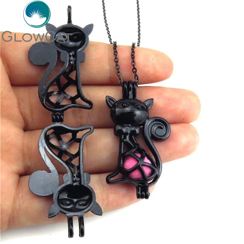 GLOWCAT H362 трендовая Бабочка для кошек бусы клетка эфирное масло диффузор аромат