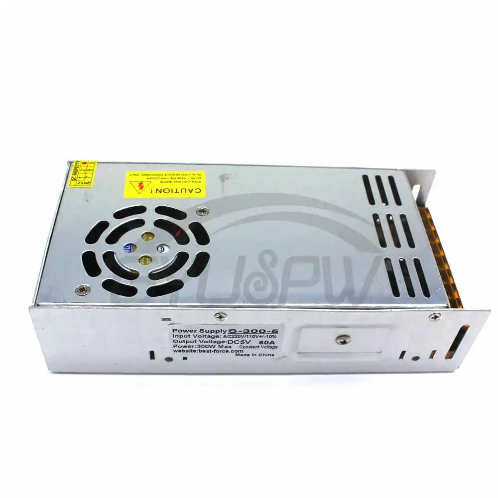 Универсальный источник питания DC5v 60A 300 Вт светодиодный трансформатор для