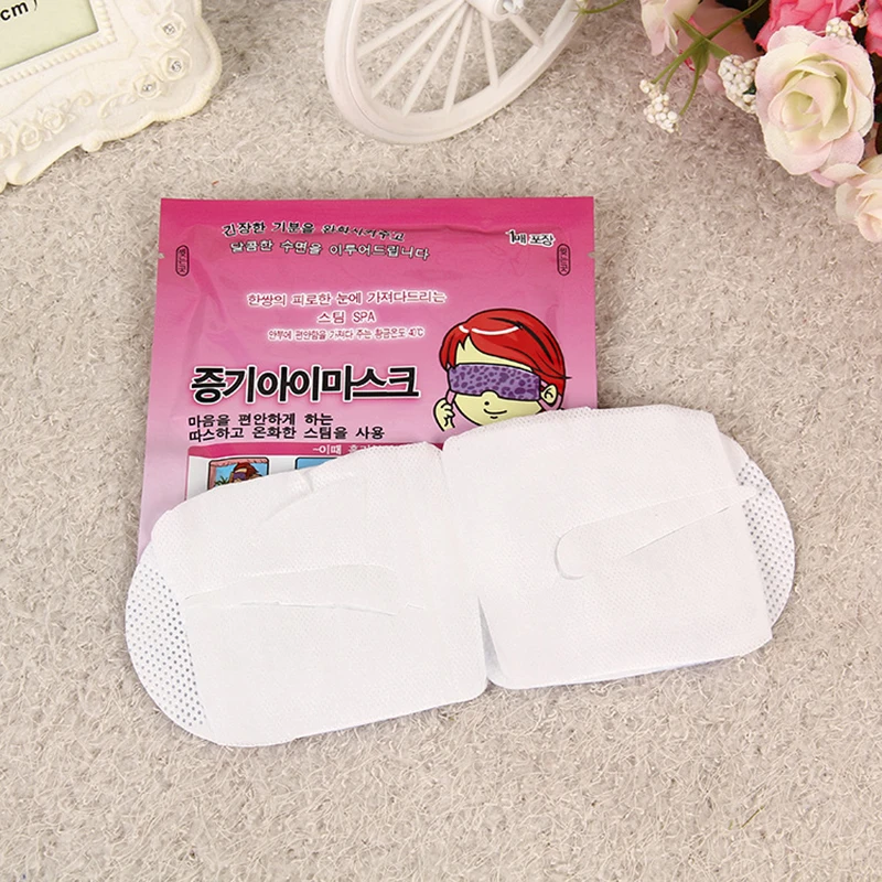 2 шт./лот Паровая согревающая маска для глаз усталых расслабляющая удаляет темные