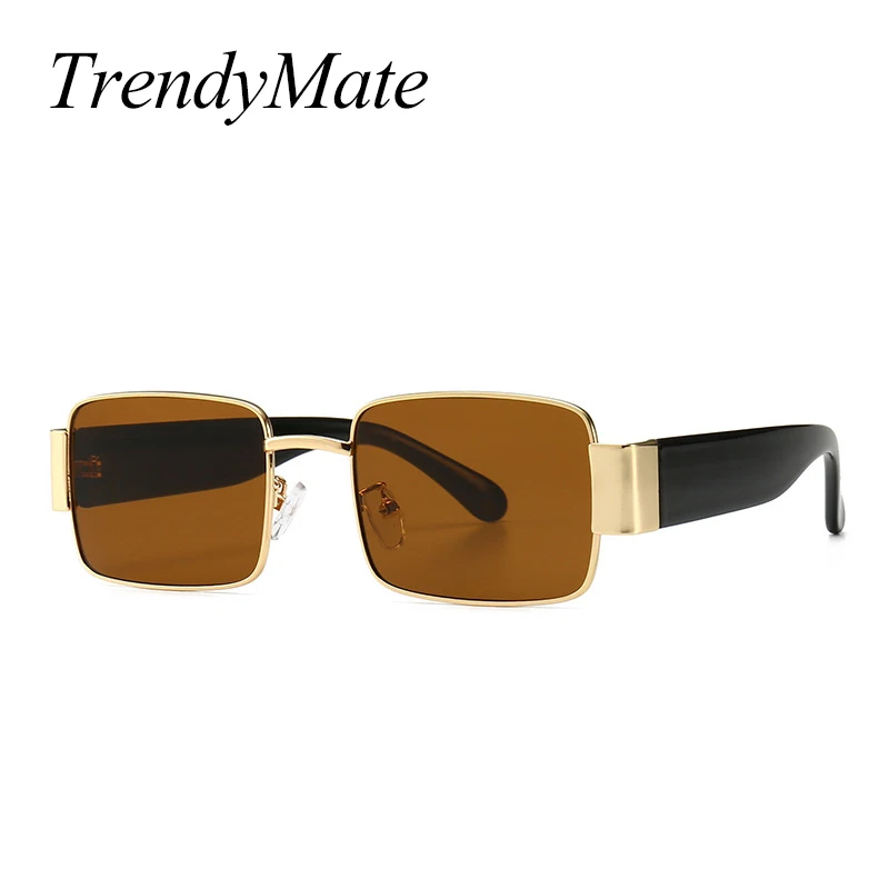 Прямоугольные солнцезащитные очки с защитой от крассветильник для мужчин и