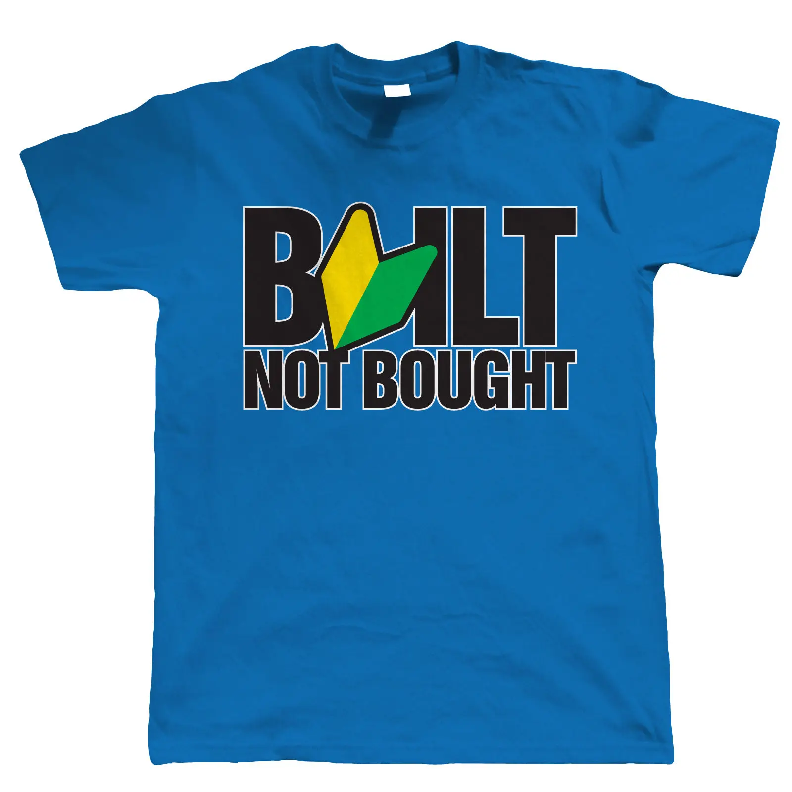 Free Shipping Men's Built Not Bought Funny Printed Summer Short Sleeve T-Shrts | Мужская одежда