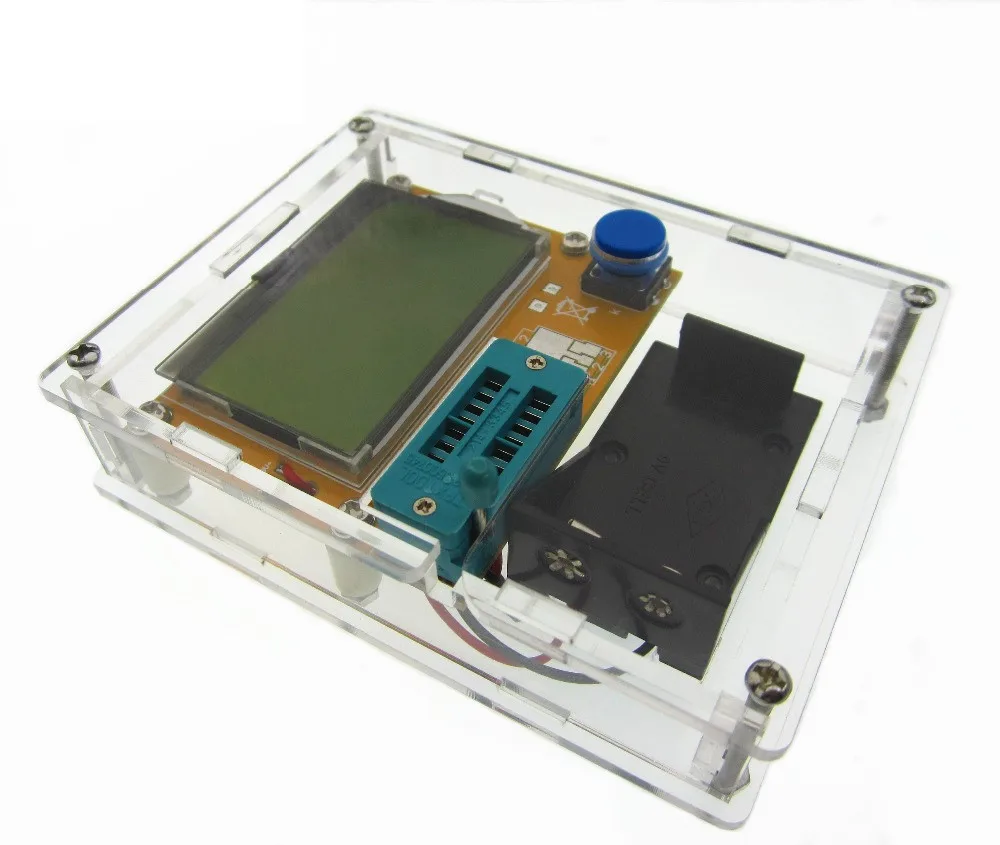 

Multimeter Multi-purpose Transistor Tester LCR-T4 Mega328 M328 Diode Triode Capacitance Inductance Resistor ESR Test Meter