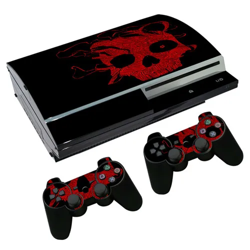 0526 Каратель кожи Стикеры наклейка для PS3 жира Игровые приставки 3 консоль и контроллеры для PS3 жира шкуры виниловая клеящаяся пленка - Цвет: 0526
