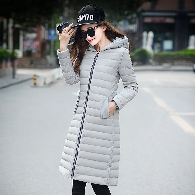2020 Европейский стиль 80% белый гусиный пуховик Женская Горячая Распродажа