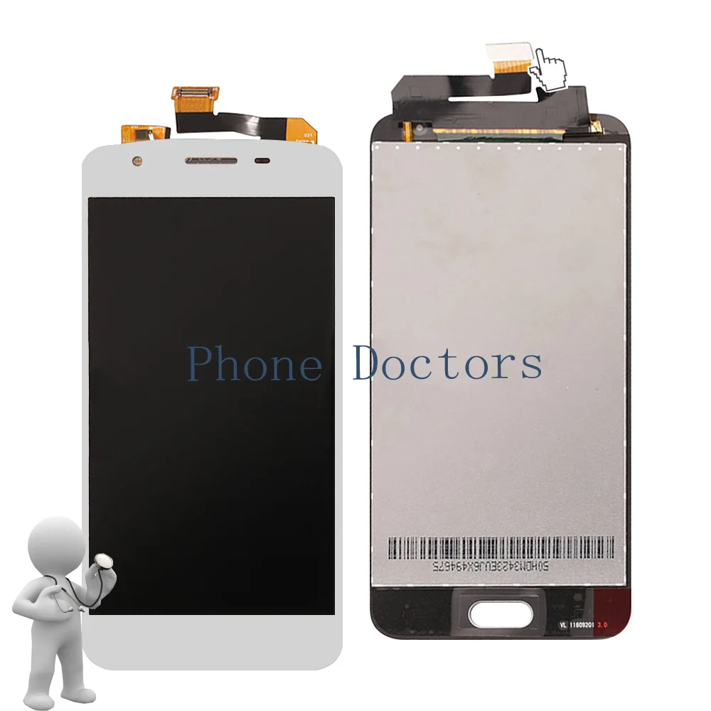 5 0 ''Сенсорный экран Digitizer + ЖК дисплей Дисплей в сборе для Samsung Galaxy J5 Prime G570 G570M