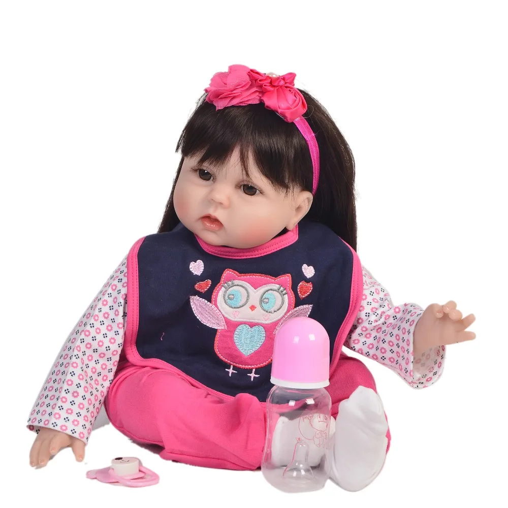 KEIUMI Princess 22 дюйма кукла для новорожденных ткань Реалистичная милая Детская