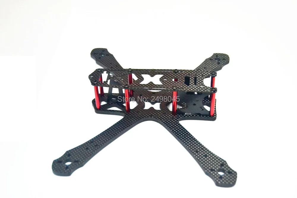 DIY мини Дрон FPV QAV X 250 Квадрокоптер для перекрестных гонок 4 мм карбоновая сиамская