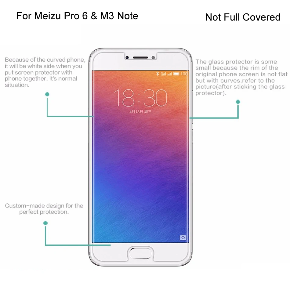Закаленное стекло для Meizu M5 Note M3 M2 M3x Pro 6 MX4 MX5 MX5e MX6 Защитная пленка ЖК экрана|tempered