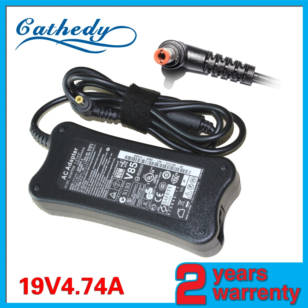 For Lenovo V450 19V 4.74A Power Supply Laptop Battery Charger AC Adapter ADP-65YB Free Shipping | Компьютеры и офис