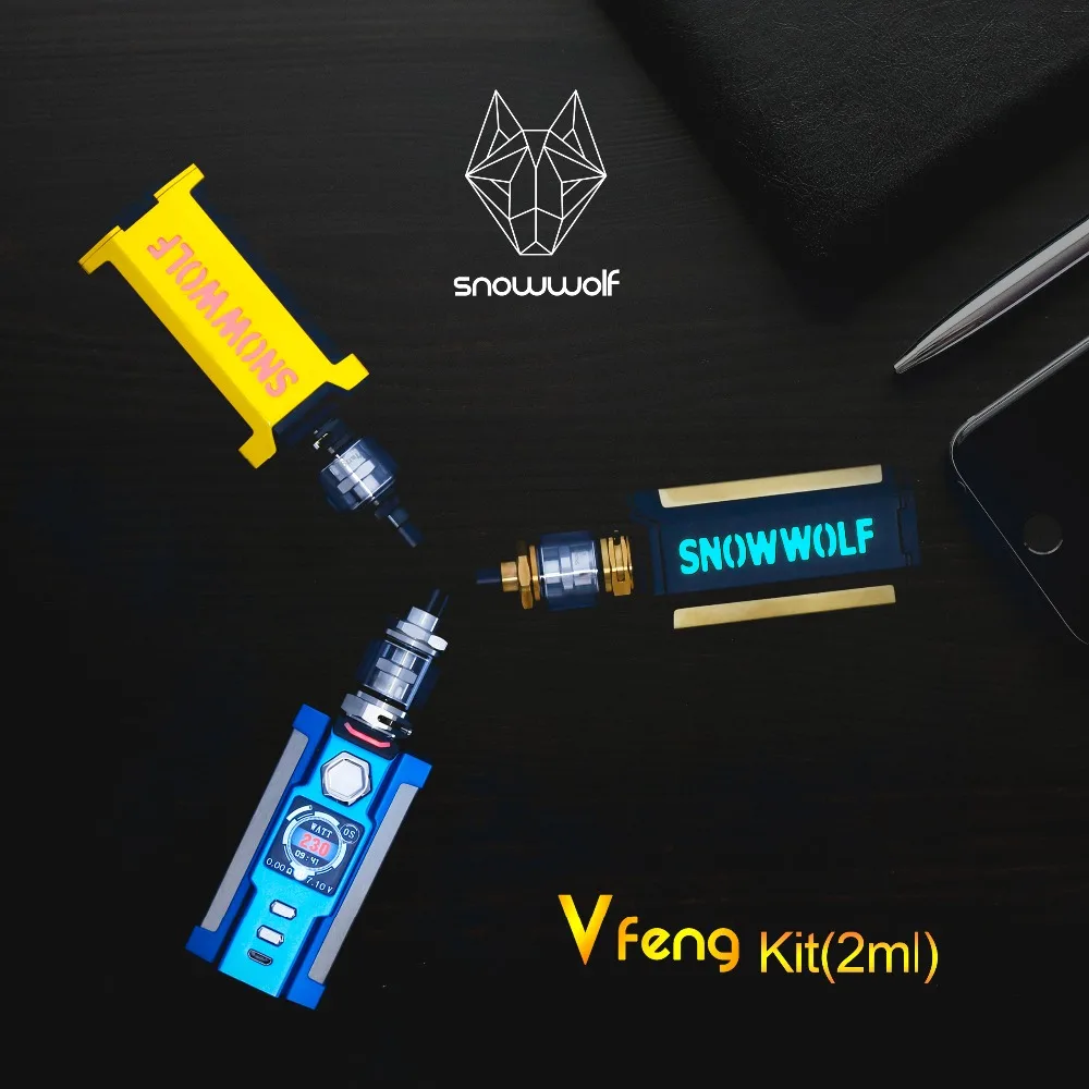 Snowwolf Vfeng мод от оригинального SIGELEI супер мощность 10 Вт-230 Вт | Электроника