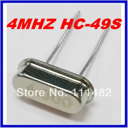 

100 шт./лот X NEW 4mhz crystal HC49S HC49/US 2PIN