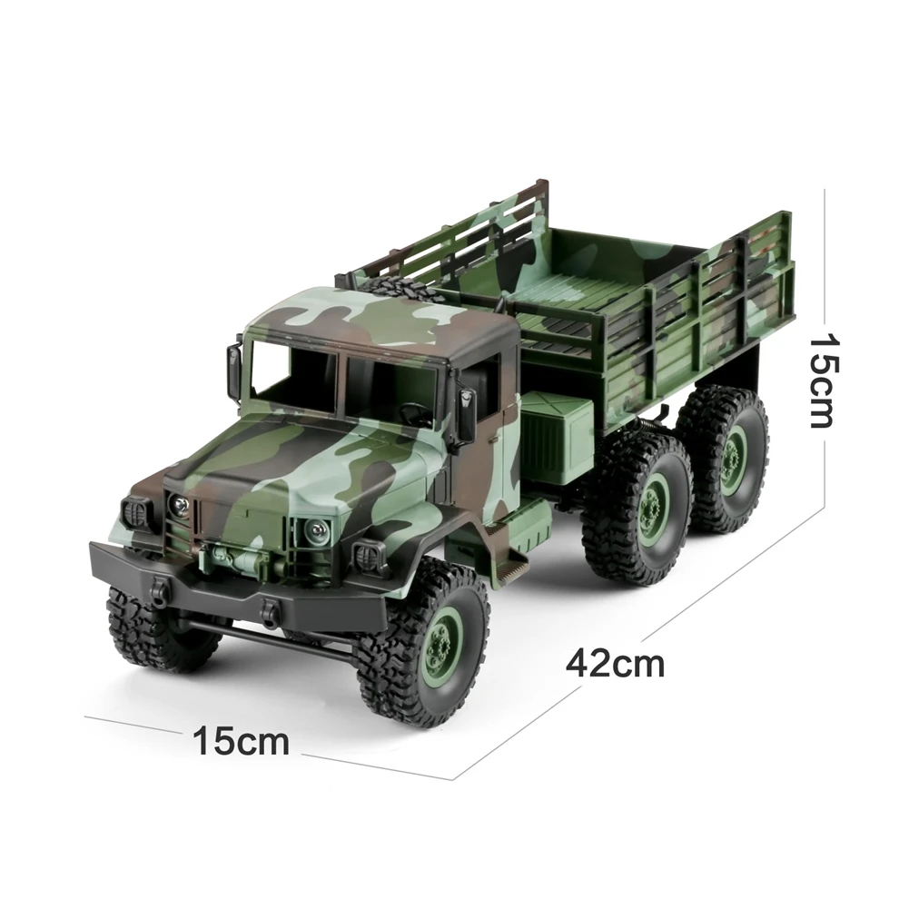 Новинка 1:16, военный грузовик, шестиколесный привод, машинка с дистанционным управлением, игрушка, крутой камуфляж, скалолазание, радиоуправляемая машина, может играть в диких игрушках для детей