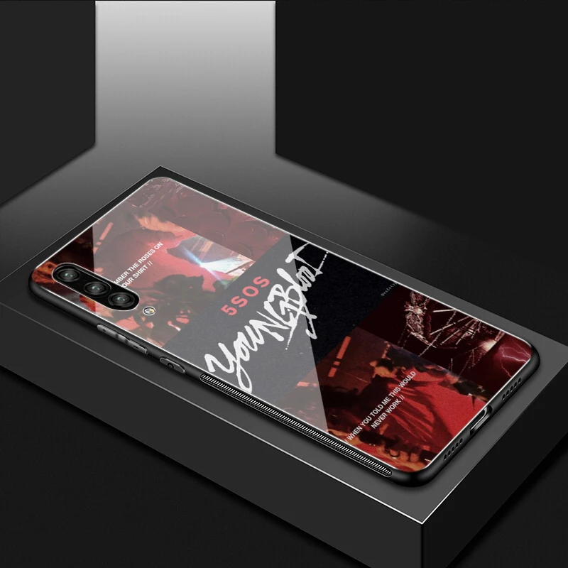 Lavaza 5sos Seconds of Summer Tempered glass TPU Case for Honor 7A 8X 9 10 Lite Pro | Мобильные телефоны и аксессуары