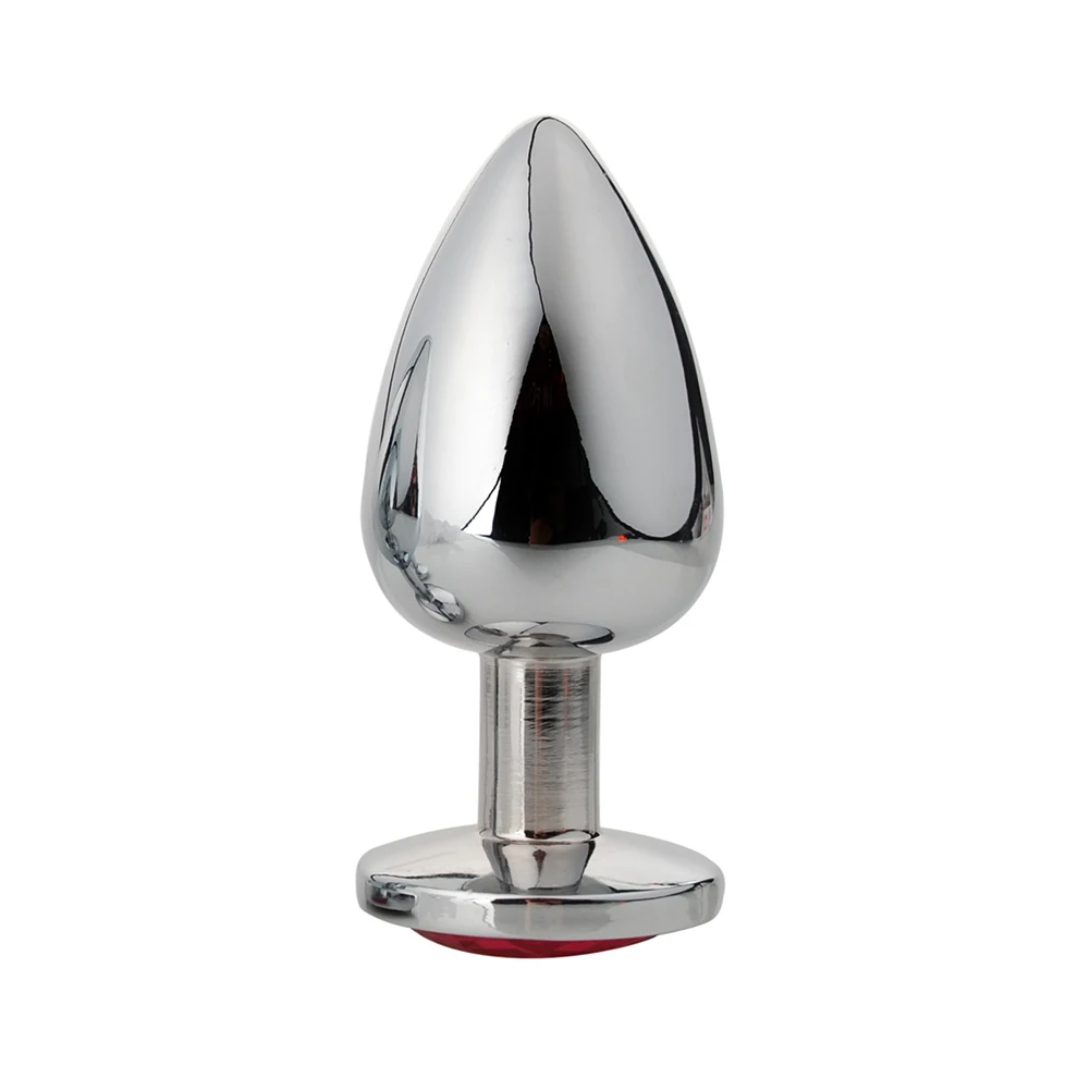 Small medium large Metal Mini Anal Butt Plug Booty Beads adult Sex Toys Stainless Steel+Crystal anal Jewelry sex products O2 | Красота и