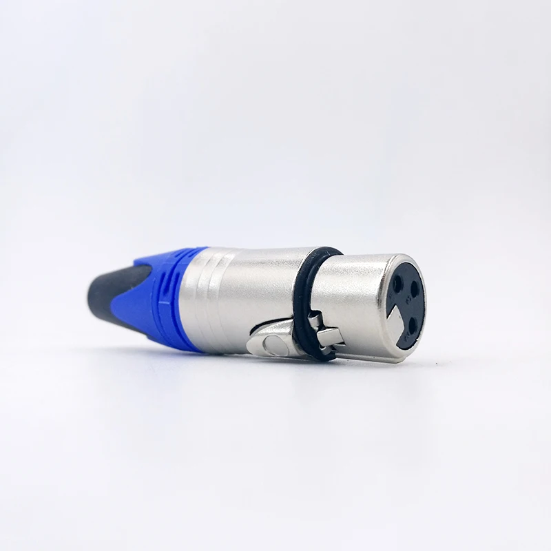 Xlr разъем аудио разъем микрофон штекер 3pin динамик разъем мужской и женский цвет mic разъем