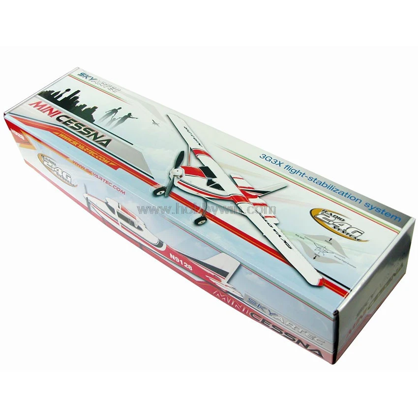 SkyArtec MINI CESSNA 3G3X EPO 550 RTF RC масштабная модель самолета
