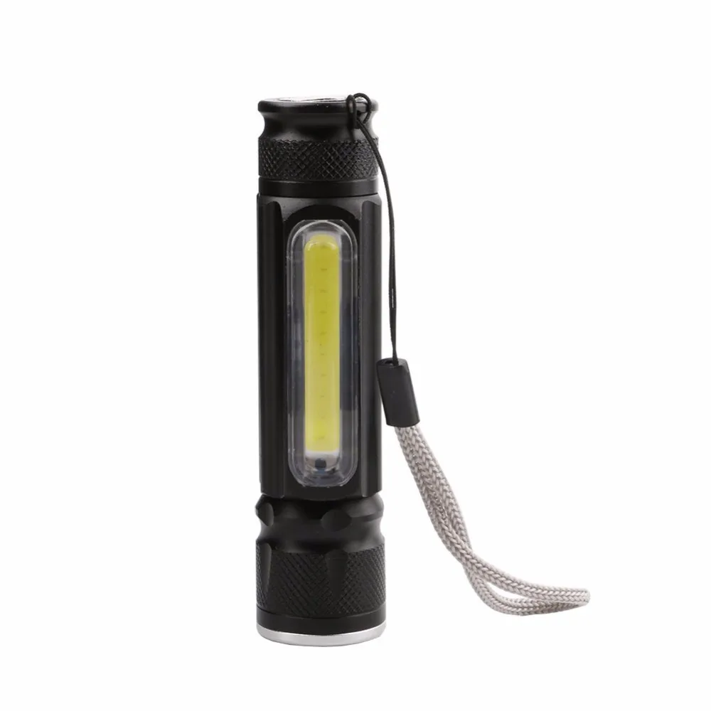Светодиодный фонарик T6 магнитный фонарь для кемпинга USB COB перезаряжаемый