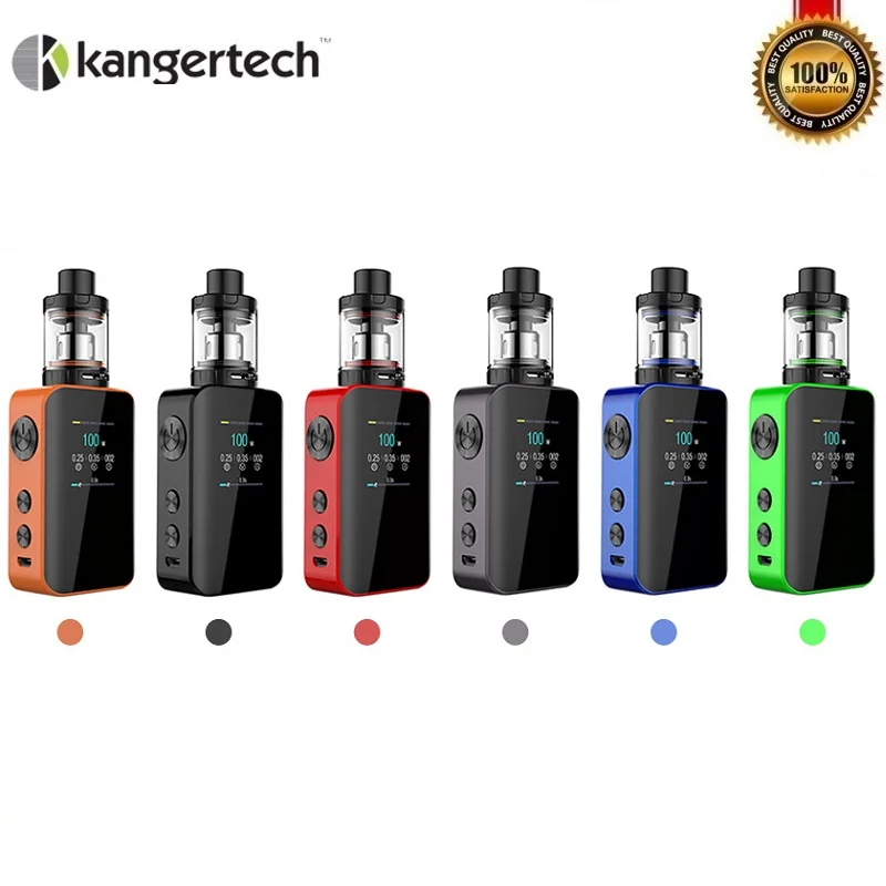 Оригинальный Kangertech Spider 200 W комплект с коробка мод и 4 мл пять 6 мини танк Kanger набор