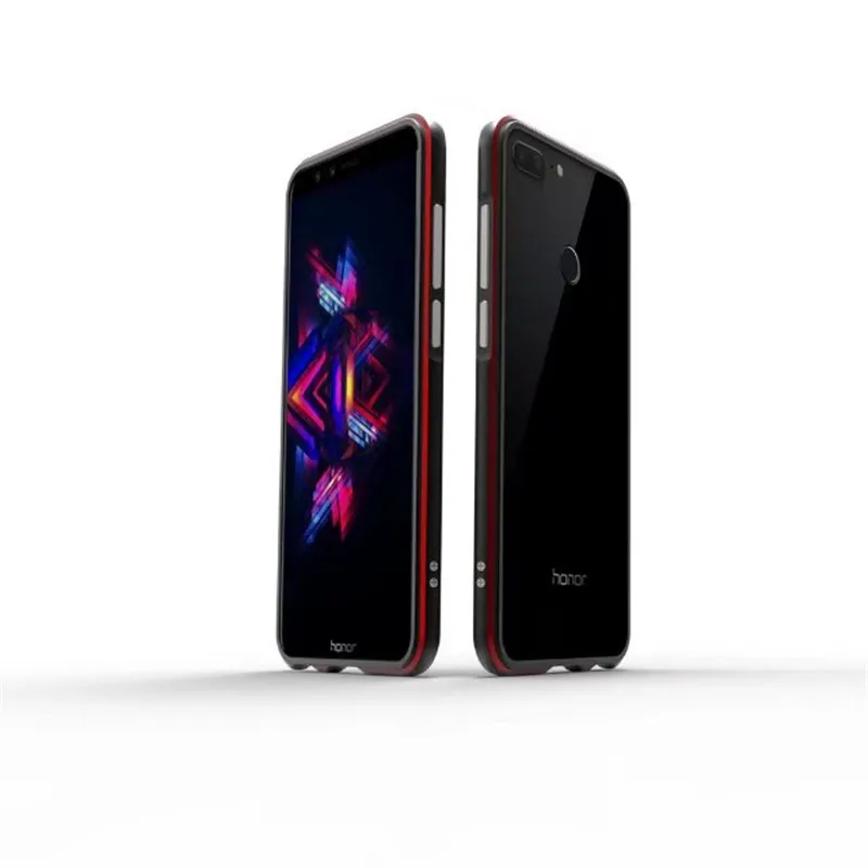 Бампер для Huawei Honor 9 Lite роскошный блестящий металлический алюминиевый бампер с