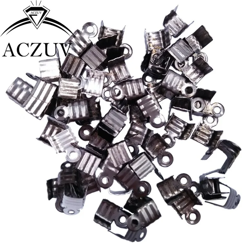 5000 шт кожаный шнур концевые колпачки воск хлопок веревка зажимы ожерелье браслет