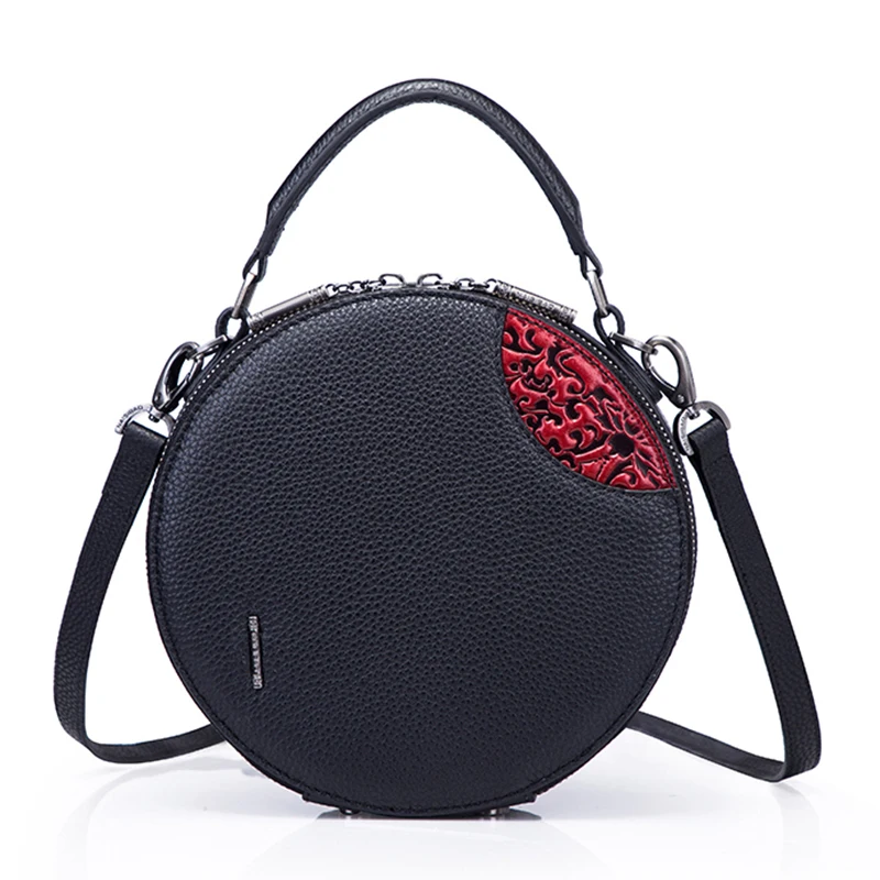 Для женщин тиснением плеча Топ Ручка сумки кисточкой сумочка Винтаж Tote Crossbody