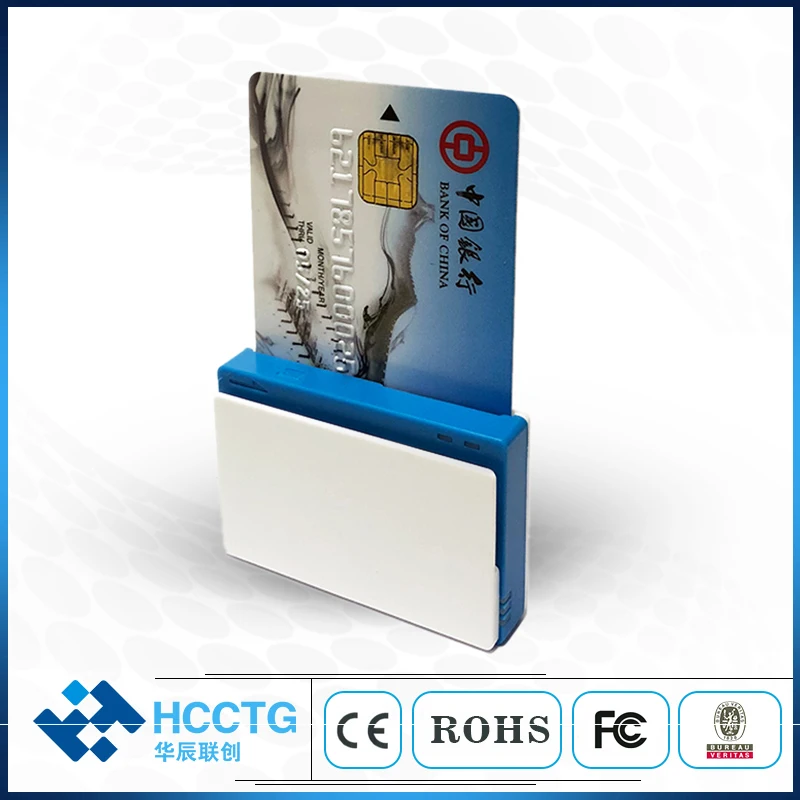 Дешевая Мобильная MSR IC POS биометрическая Bluetooth машина для считывания карт с