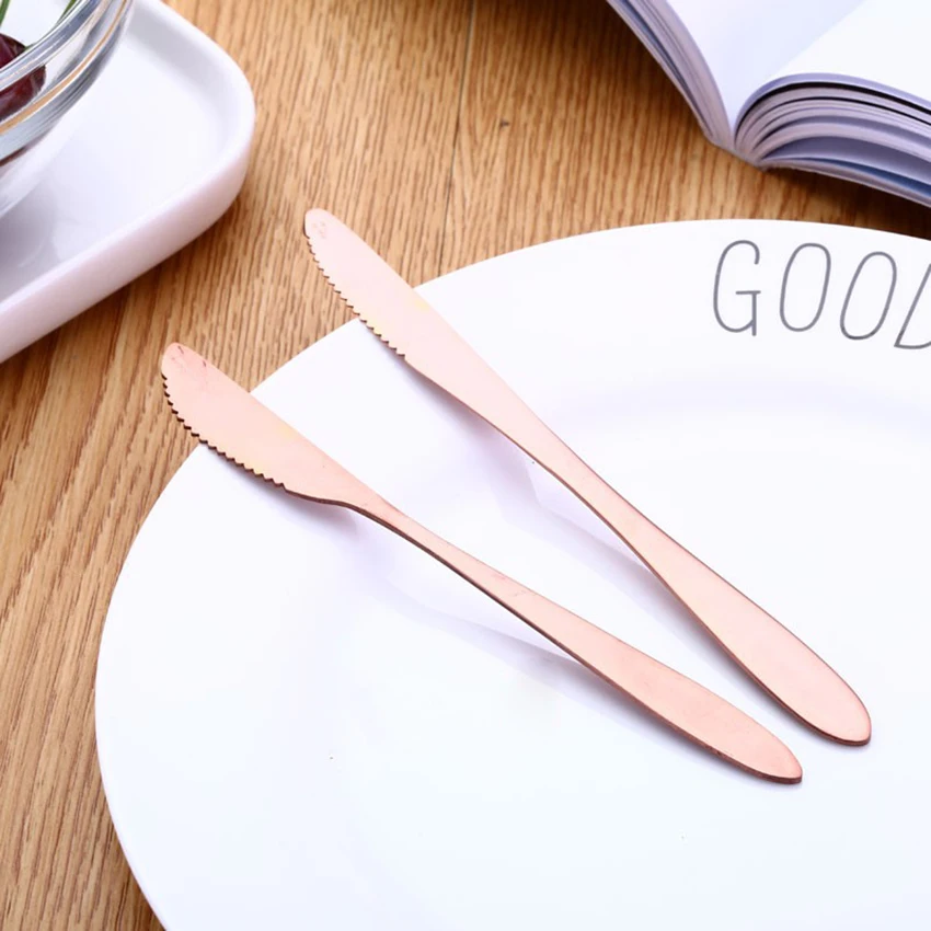 1 шт. разноцветные столовые ножи домашняя посуда столовый нож для стейка мяса с