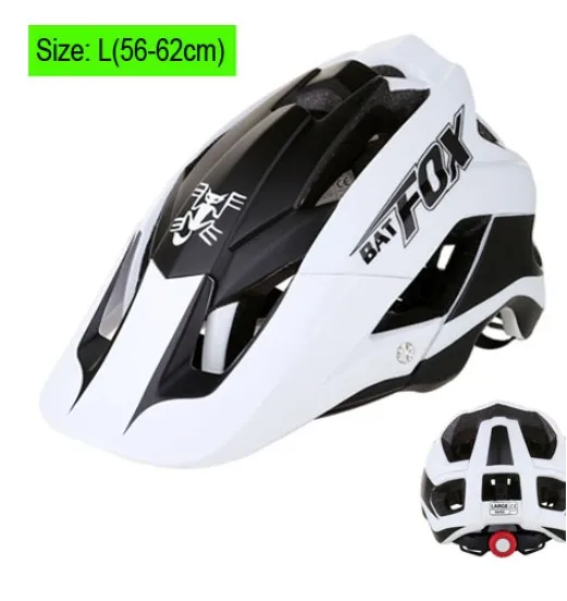 659 BATFOX Cycling Helmet Road Mountain Cycle Helmet Integrally-molded MTB Bike Helmet Ultralight Bicycle Helmet Casco Ciclismo - Цвет: 659