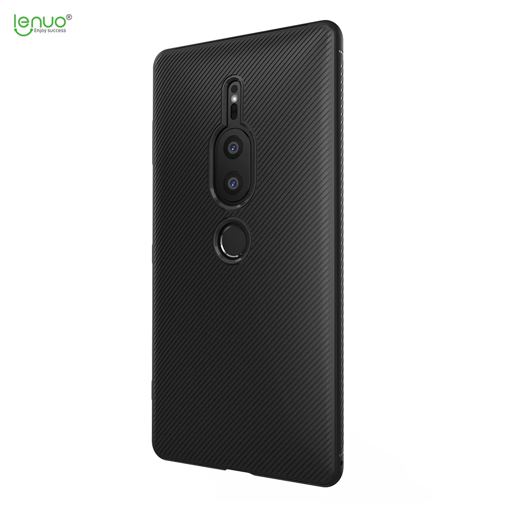 Case For Sony Xperia XZ2 Premium Cover Lenuo Leshen II Soft TPU |