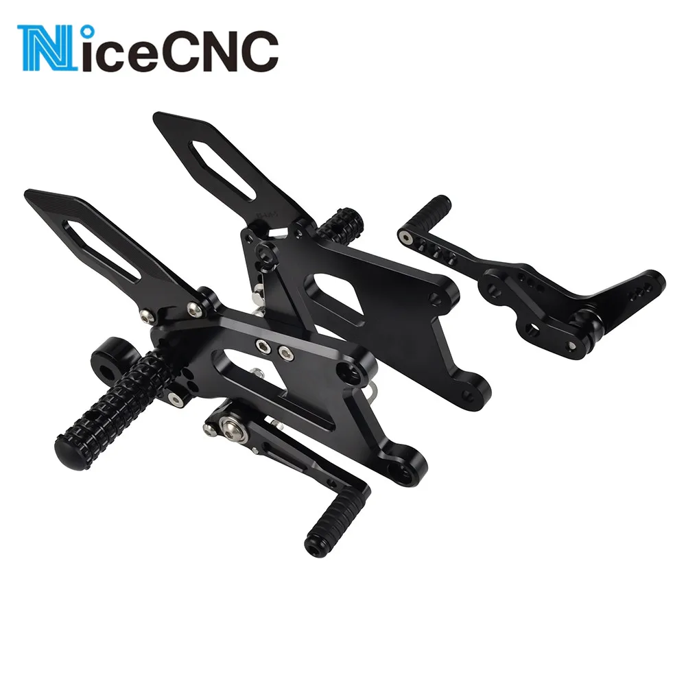 NICECNC Регулируемые задние комплекты подножки для триумфа Daytona 675R 675 R 2013-2016 2014