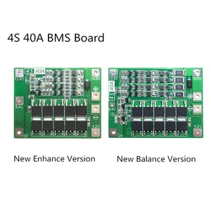 Плата защиты литий-ионной батареи 4S 40A, зарядное устройство 18650, PCB BMS для электродвигателя дрели 14,8 в 16,8 в, улучшениебалансировка