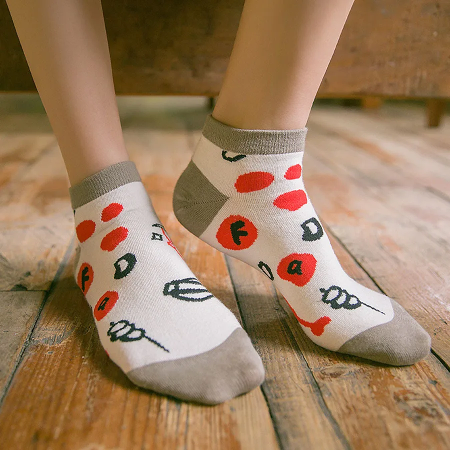 [EIOISAPRA] высококачественные новые весенне-летние модные забавные носки женские с