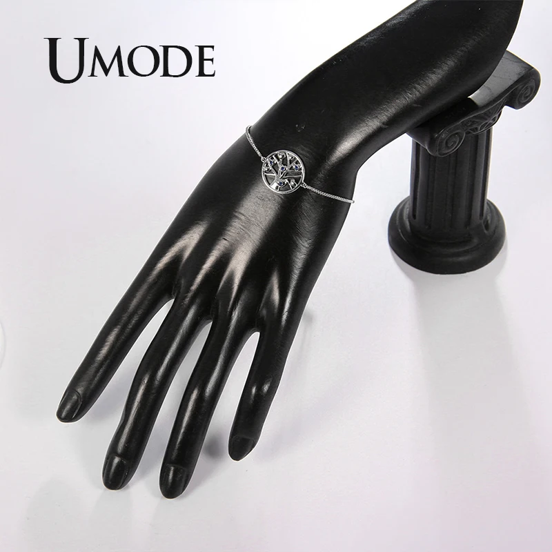 UMODE Life Tree Bracelets Lace Up Adjustable Bracelet For Women Bangles Femme Jewellery Accessories Free Shipping UB0167 |