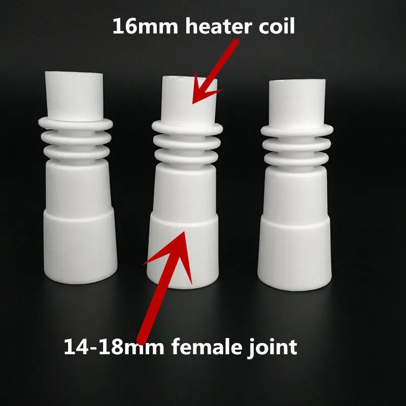 Оптовая продажа куполообразная керамическая насадка для ногтей подходит 16 мм 20