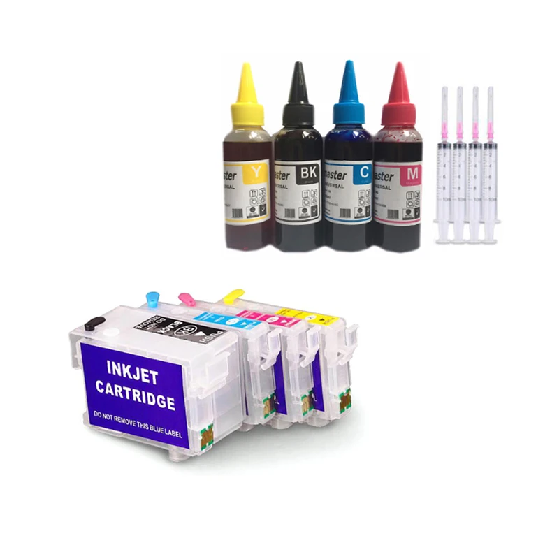 Vilaxh T2711 пустые Запасные картриджи для Epson Worker WF7110 WF7610 WF7620|Наборы заправки