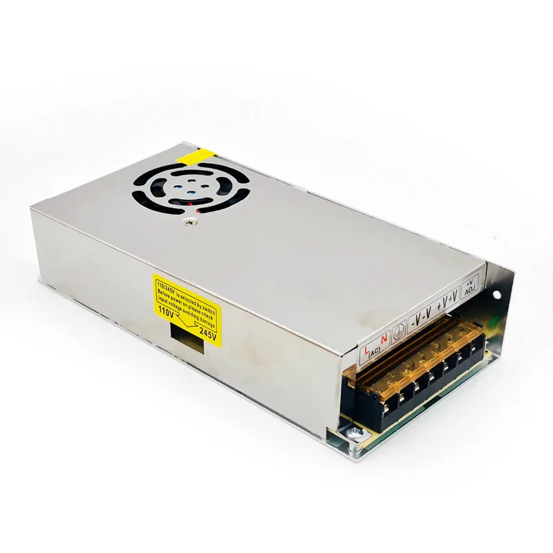 12V 250W Светодиодный драйвер 12v 20a источник питания 250 w алюминиевый 110V 220V до