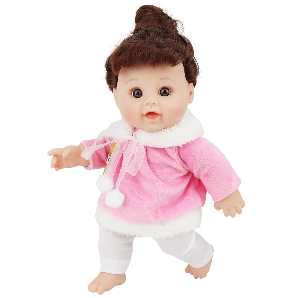 Bebes розовый свитер пупи Кукла реборн игрушки reborn 30 см 2019 вид настоящие куклы для