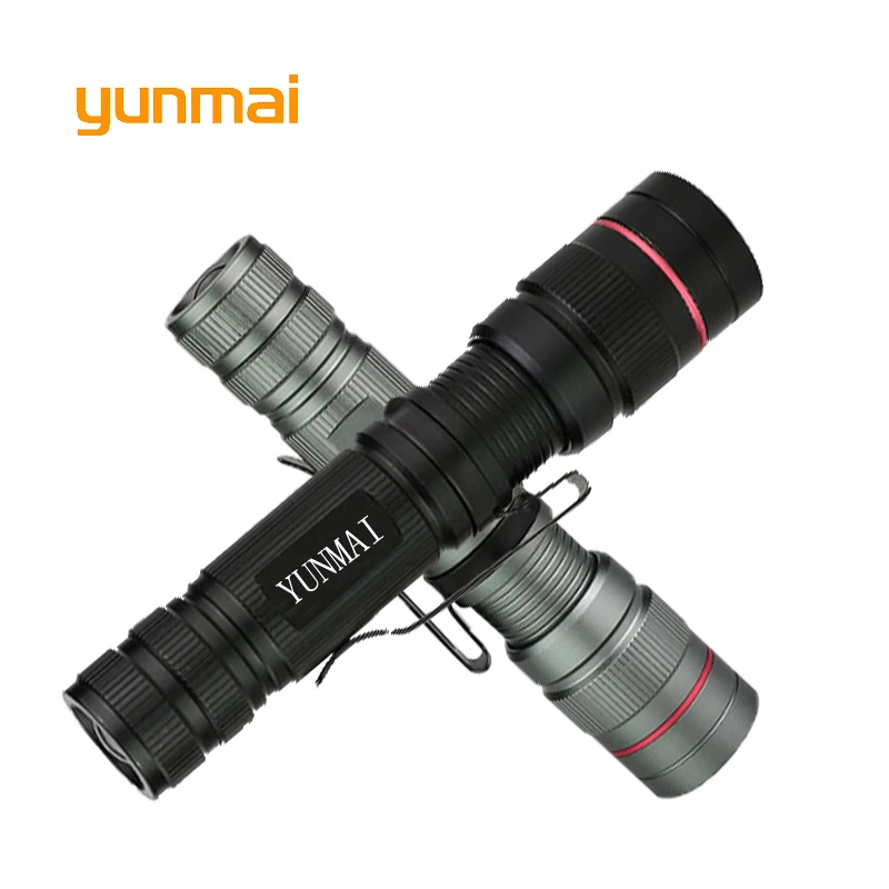 Портативный мини светильник с ручкой новый Q5 2000LM светодиодный Фонарь карманный