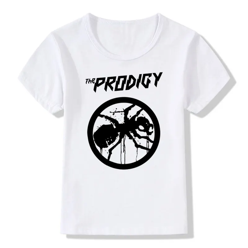 Модная футболка для мальчиков и девочек с героями мультфильма PRODIGY EXPERIENCE летняя