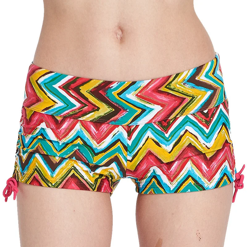 Плавательные плавки с прямым углом sbart новым узором удобные спортивные тонкой