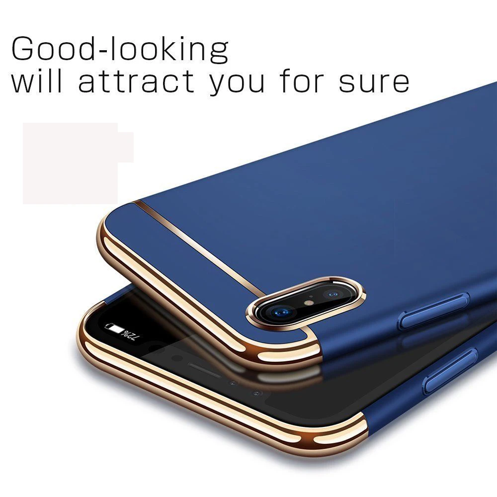 Ultra Thin Plating 3 IN 1 Shockproof Hard Case Cover For Huawei P Smart P20 Lite Mate 10 P10 Y5 2017 Honor 9 Capa |